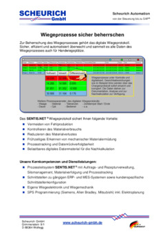 Firmenbroschüre