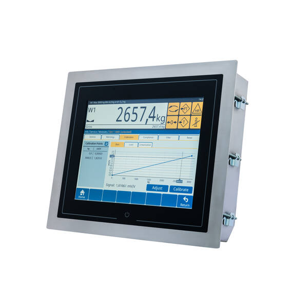Wägeterminals mit Touchscreen