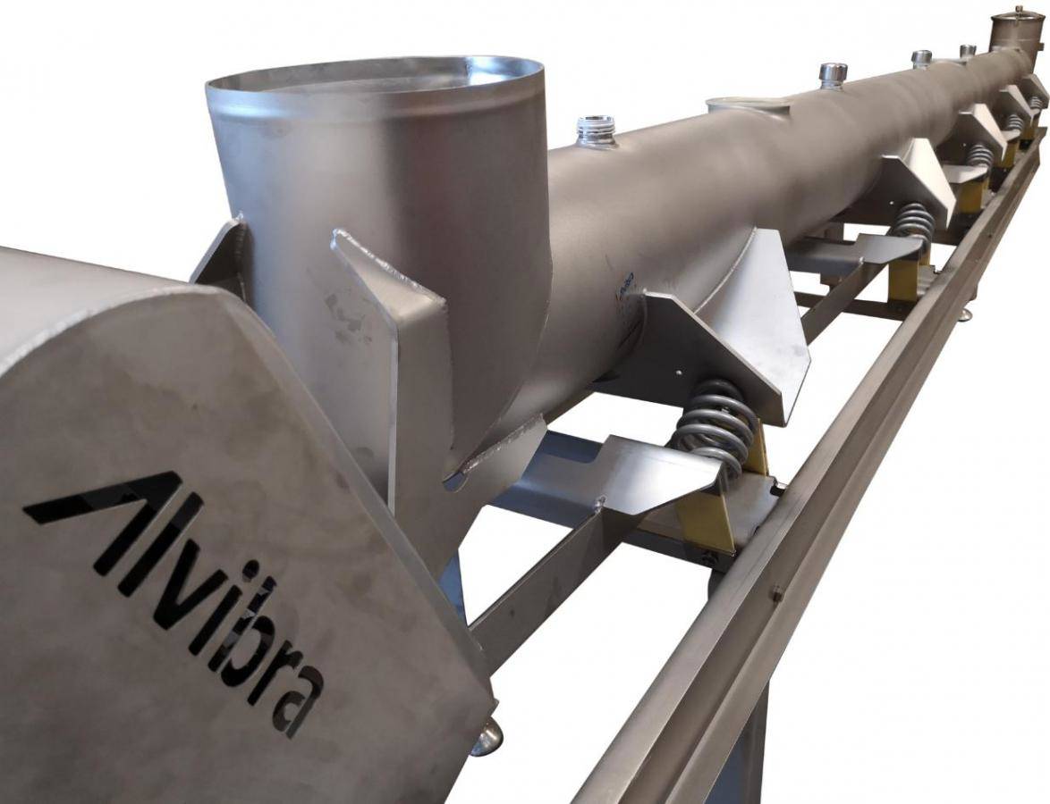 Alvibra-Schwingförderer Geräuscharm, energieeffizient und produziert bis zu 3 Mal länger als andere