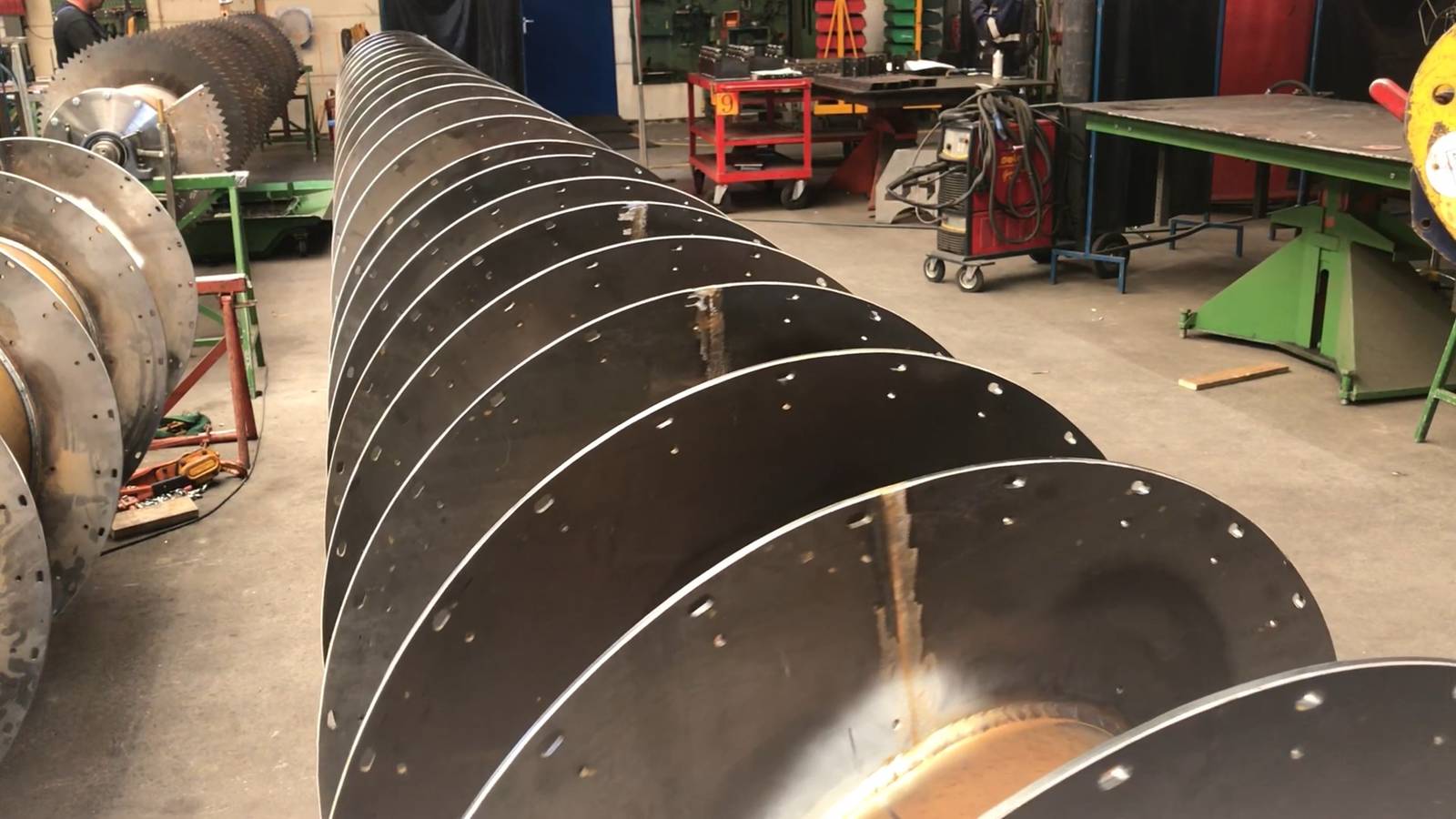 Screw conveyors for gypsum silo project in Serbia 