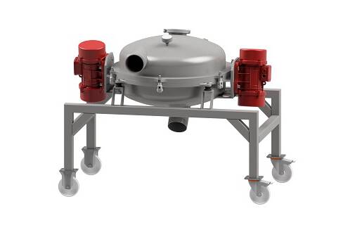 Neue druckfeste GKM Kontrollsiebmaschine KTS-VP2 600  Neue druckfeste GKM Siebmaschine KTS-VP2 600 zur Kontrollsiebung in pneumatischen Förderströmen

