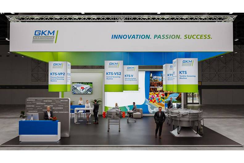 GKM Siebtechnik bietet jetzt einen virtuellen Messebesuch an 