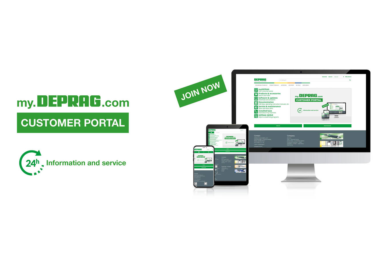 Kundenportal myDEPRAG: Spezialist baut Services weiter aus Mit dem digitalen Kundenportal myDEPRAG bietet das Industrieunternehmen DEPRAG im B2B-Bereich jetzt an, was im B2C-Bereich bereits üblich ist: die optimale Customer Experience. 