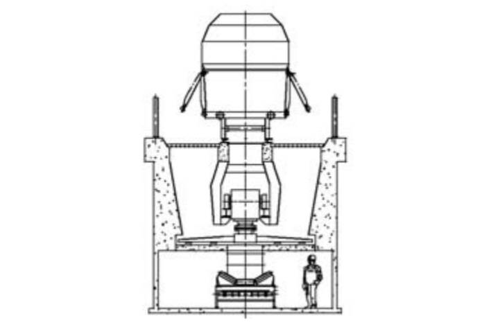 Abb. 3: Bunkerabzug mit BunkerEntleerungswagen Abb. 3: Bunkerabzug mit BunkerEntleerungswagen