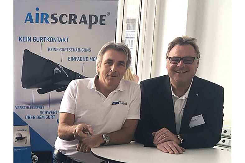 Der AirScrape ist gelandet. In Australien. Kinder Australia Pty Ltd nimmt kontaktfreie Seitenabdichtung AirScrape in sein Programm auf.