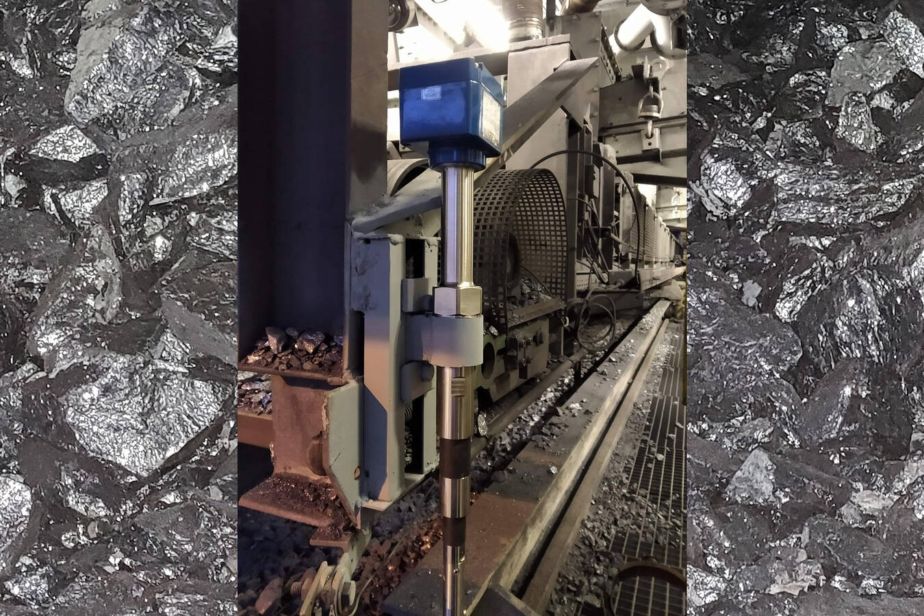 Widerstandsfähiger RFnivo® Grenzstandschalter mit staubdichtem Design Kapazitive Messtechnik von UWT mit RFnivo® 3000 zur Prozessoptimierung bei der Containerbefüllung eines Siliziummetallherstellers