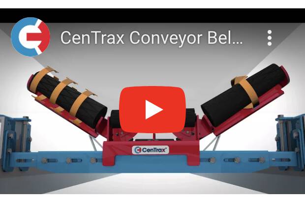 CenTrax-Bandführungssystem mit einzigartigem Schwenklager Das perfekt abgedichtete Schwenklager, verschleißfeste Diamantprofilrollen und eine ausgeklügelte Konstruktion sorgen dafür, dass das CenTrax-Gurtausrichtungssystem unter allen Bedingungen einsatzbereit bleibt.   