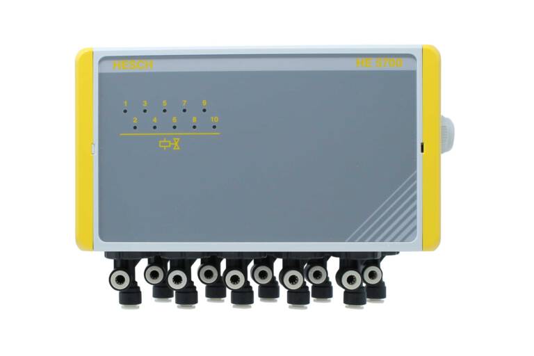 Optimale Entstaubung mit Pneumatik-Ventilen Die neue Pilotventilbox HE 5700 macht es möglich: Ab sofort lassen sich die Filtersteuerungen von HESCH auch serienmäßig in Entstaubungsanlagen mit Pneumatik-Ventilen integrigrieren.