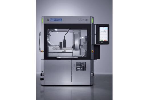 CU 120 von PharmaTechnology, 100% Content Uniformity Die CU 120 ist eine neue und innovative Inline-Lösung, die die Qualität jeder einzelnen Tablette sicherstellt, indem sie zwei Hauptkontrollmethoden kombiniert: API-Anteil und Gewicht.