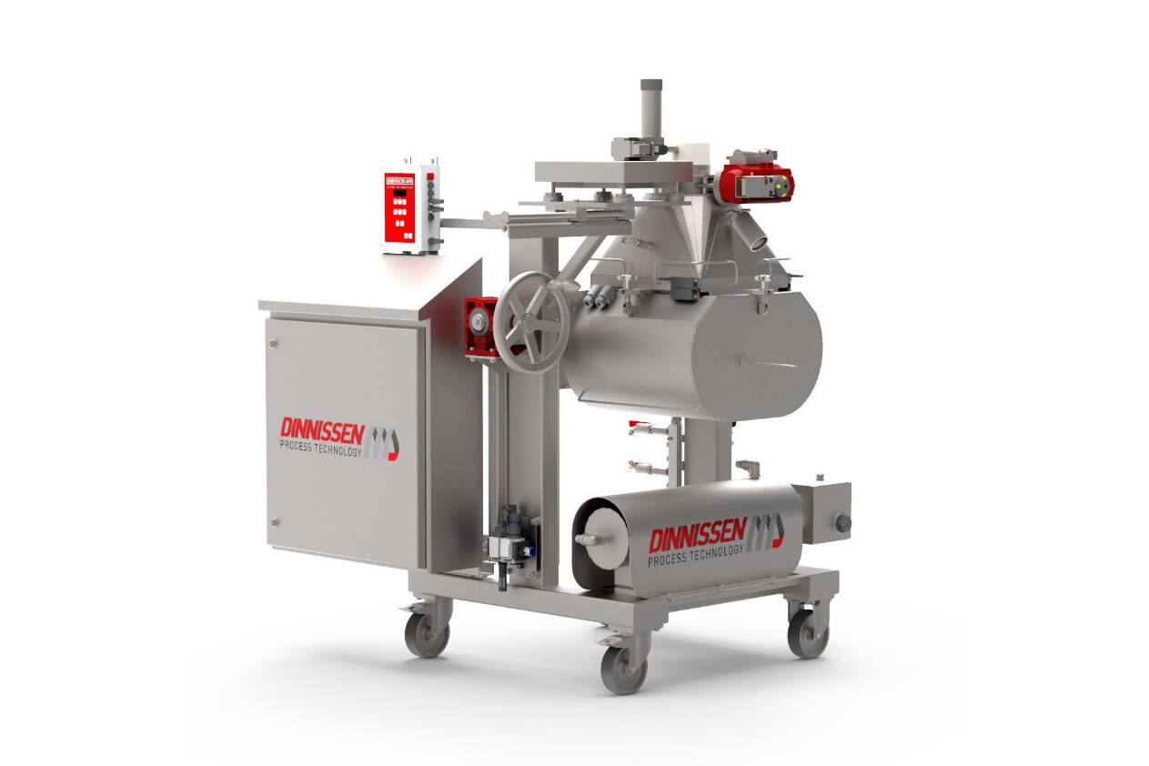 Der Pegasus® R&D Mischer Dinnissen Process Technology präsentiert eine neue Misch-Innovation