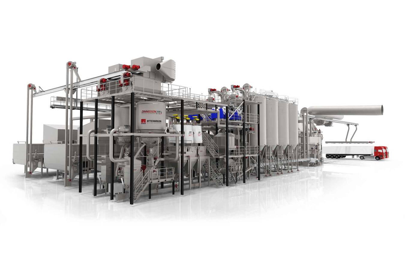2021 war ein Jahr voller Fortschritt und Innovation bei Dinnissen Wir haben unsere Produktions- und Entwicklungsprozesse weiter automatisiert, unsere Rückverfolgbarkeit verbessert und uns mit Ottevanger Milling Engineers in einer strategischen Allianz zusammengeschlossen.