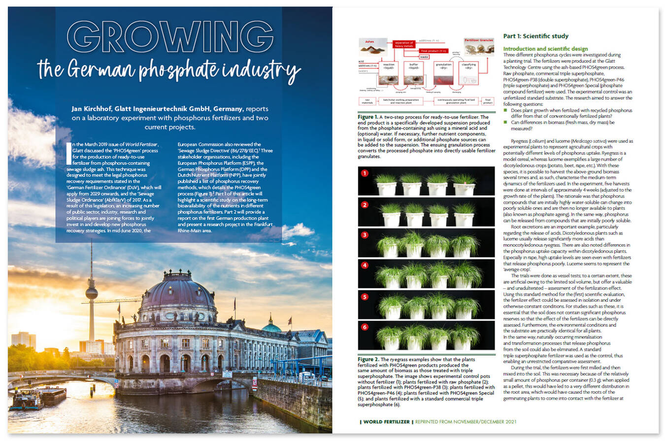 Growing the German phosphate industry 