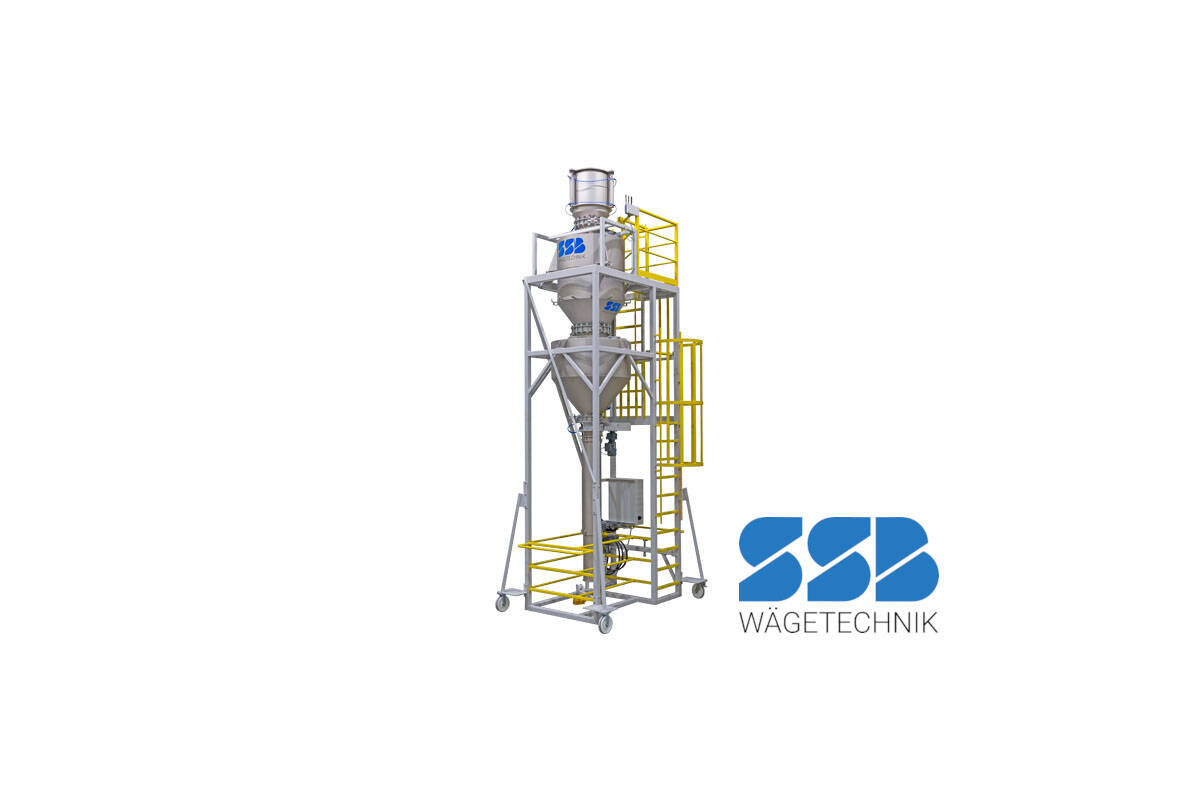  Verladewaage VW-500 für LKW- und Containerbeladung Spezielle Verladesysteme und -waagen von der SSB Wägetechnik GmbH. Die Schüttgutwaage VW500 wurde für eine moderne Silo-Logistik entwickelt.