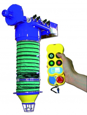 Bellojet®  -... mit der Fernbedienug geht es leichter und sicherer...- ... auf der POWTECH 2008 zu sehen (Halle 7, Stand 577)