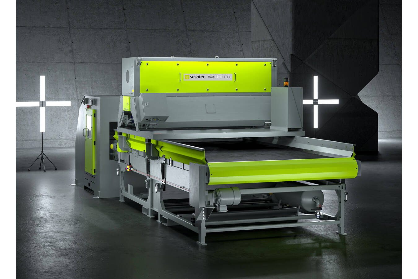 IFAT 2022 - Neues Sesotec Sortiermodul VARISORT+ FLEX Die Sesotec GmbH stellt das neue Sortiermodul VARISORT+ FLEX dem Fachpublikum vor. Mitaussteller KRS Recycling Systems präsentiert Glassortiersystem K9+