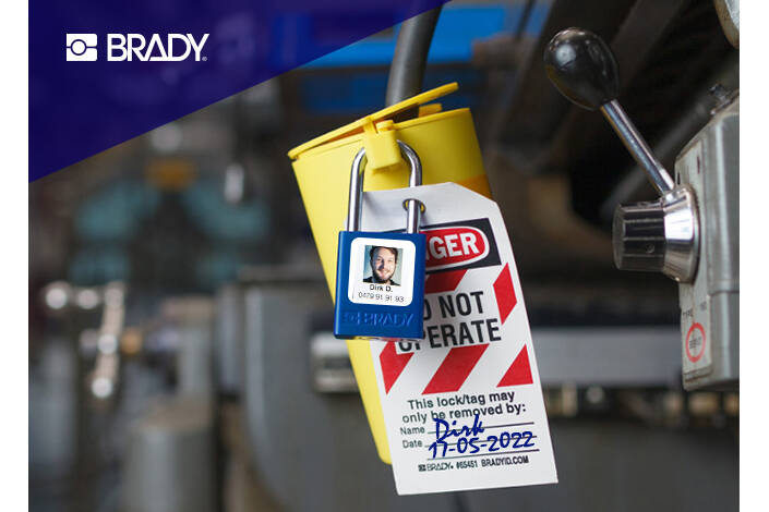 Erhalten Sie erstklassiges Lockout/Tagout für Ihren Arbeitsplatz Ermöglichen Sie mehr Sicherheit bei Maschineneingriffen mit einer erstklassigen Lockout/Tagout-Lösung aus einer Hand. Hersteller auf der ganzen Welt nutzen Lockout/Tagout-Lösung von Brady, um Mitarbeiter zu schützen. 