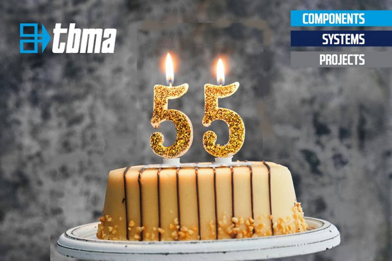TBMA 55 Jahre Technisches Büro für Mechanisierung und Automatisierung Vor 55 Jahren wurde TBMA, das Technische Büro für Mechanisierung und Automatisierung, vom Vater von Bart Houben, unserem heutigen Geschäftsführer, gegründet. 