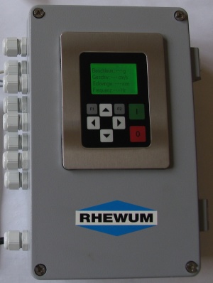 Schwingmaschinenüberwachung mit dem RHEWUM ScreenGuard 