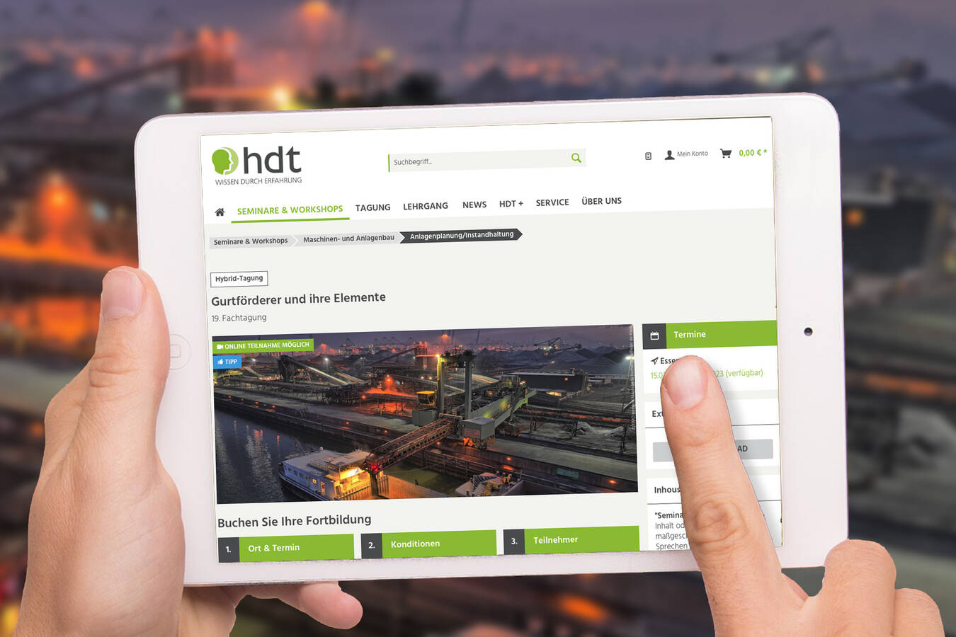 Fachtagung Gurtförderer und ihre Elemente 2023: Fördertechnik in Zeite Zum 19. Mal bringt die Gurtförderertagung Teilnehmende aus Wissenschaft und praktischer Anwendung in Essen beziehungsweise online am 15.-16.03.2023 zusammen.