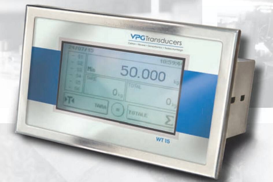 Die W Serie von VPG Transducers: flexible Wägeanzeigen  Jetzt bei ZELO, vier neue flexible Wägeindikatoren (WT1, WT2, WT14, WT15), die in vielen industriellen Anwendungen eingesetzt werden können. 