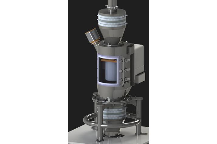 Messgerät zur automatisierten Bestimmung der Schüttdichte Die Überwachung der Schüttdichte im Zerkleinerungsprozess, aber auch in Granulier- und Abfüllprozessen, stellt weltweit Kunden vor große Herausforderungen, insbesondere wenn die Messung der Schüttdichte quasi kontinuierlich notwendig wird. 