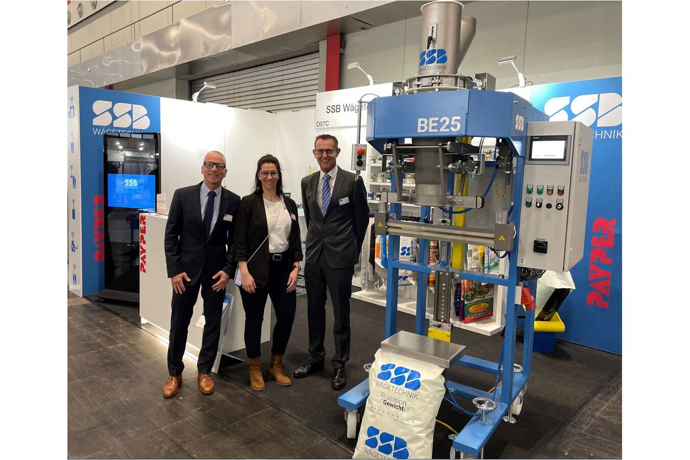 Erfolgreiche SOLIDS 2023 für SSB Wägetechnik Zwei spannende Messetage auf der solids in Dortmund für das SSB Team.