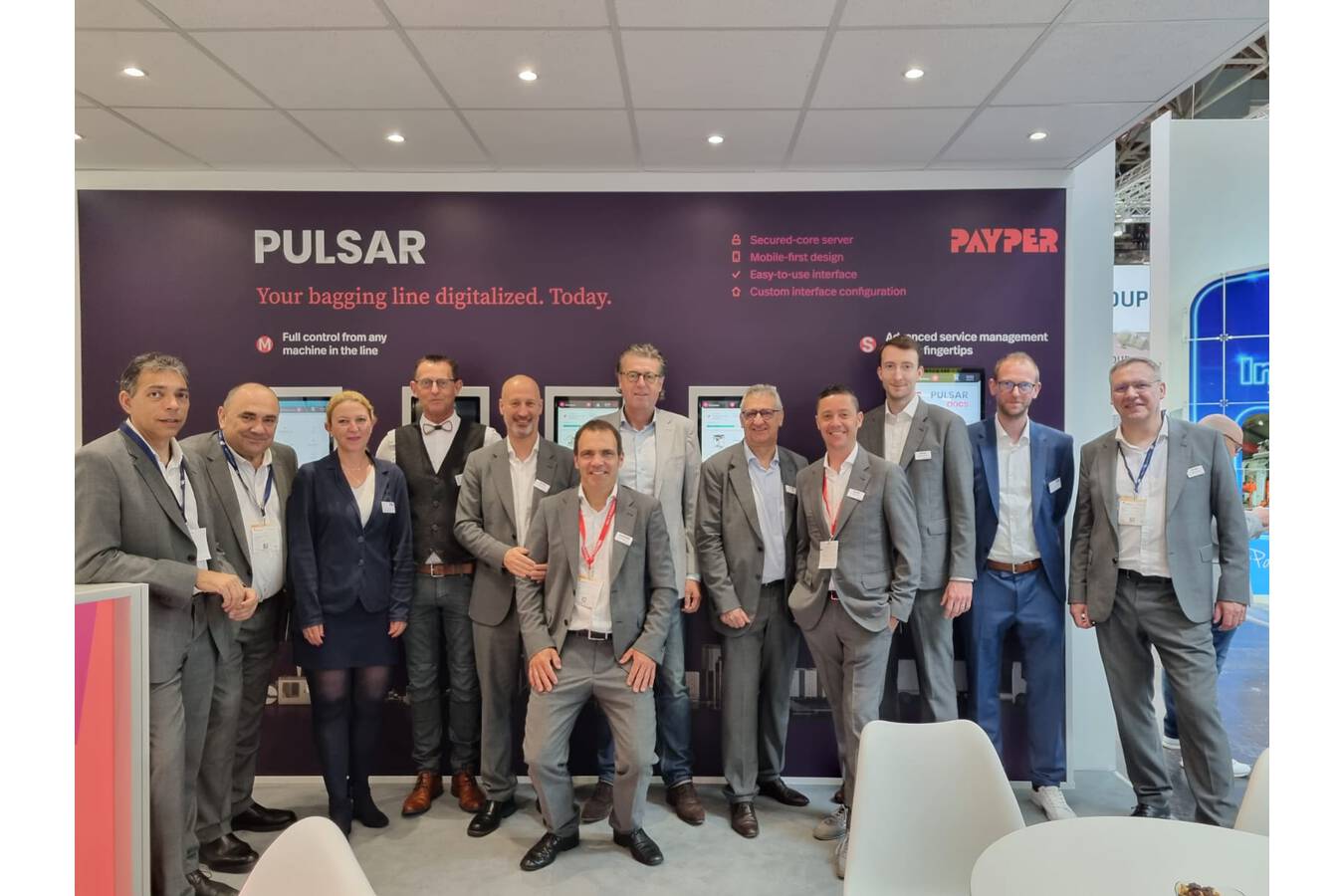 SSB gemeinsam mit Payper auf der interpack 2023 in Düsseldorf. Sieben Tage lang traf sich die Verpackungswelt in Düsseldorf. 