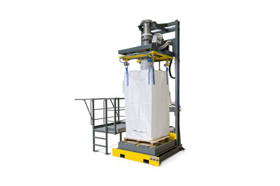 Big-Bag komfort von SSB Wägetechnik Die SSB Big-Bag komfort Abfüllanlage ist ein modulares System für unterschiedliche Anwendungen