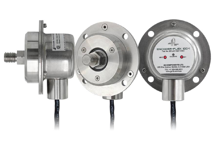 ENCODER-FLEX 1024 - Innovativer digitaler Drehgeber Der Encoder-Flex 1024 ist ein Drehwellengeber zur Überwachung von Schieberposition, Wellenposition oder Wellendrehzahl.  