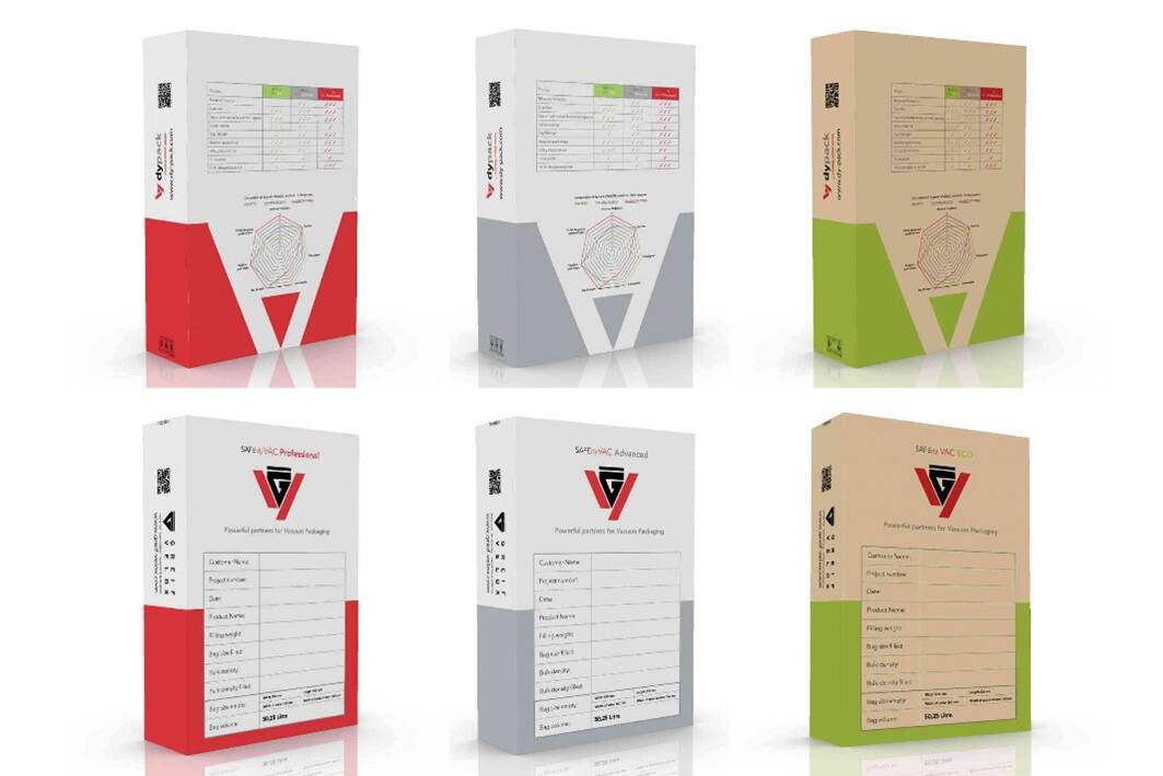 Kooperation der Weltmarktführer Greif-Velox und dy-pack Perfektes Absackergebnis dank perfekt aufeinander abgestimmter Anlagen und Gebinde mit SAFEDyVac