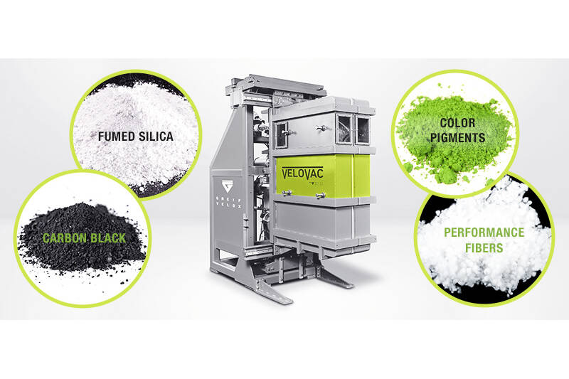 Ultraleichte Pulver perfekt verpackt mit VeloVac von Greif-Velox  Staubig und schwer zu handhaben – aber wichtig für viele Industriezweige: Ultraleichte Pulver. Die Lösung sind die Vakuumpumpenpacker von Greif-Velox.