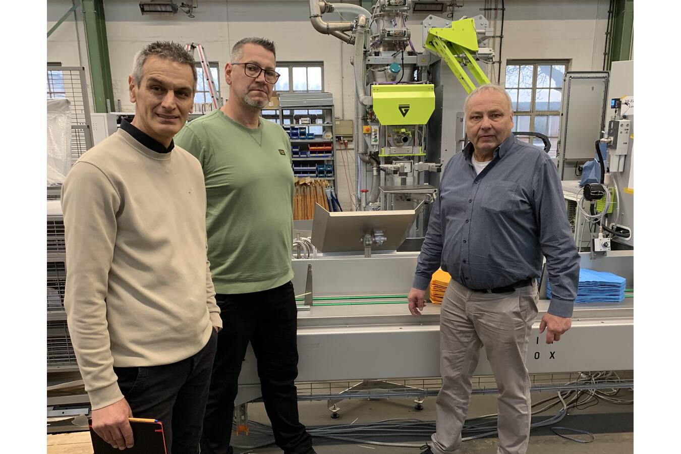 Der finale FAT in diesem Jahr mit Lungmuß Feuerfest Auch der letzte Factory Acceptance Test (FAT) im Jahr 2023 konnte erfolgreich mit dem Kunden durchgeführt werden.