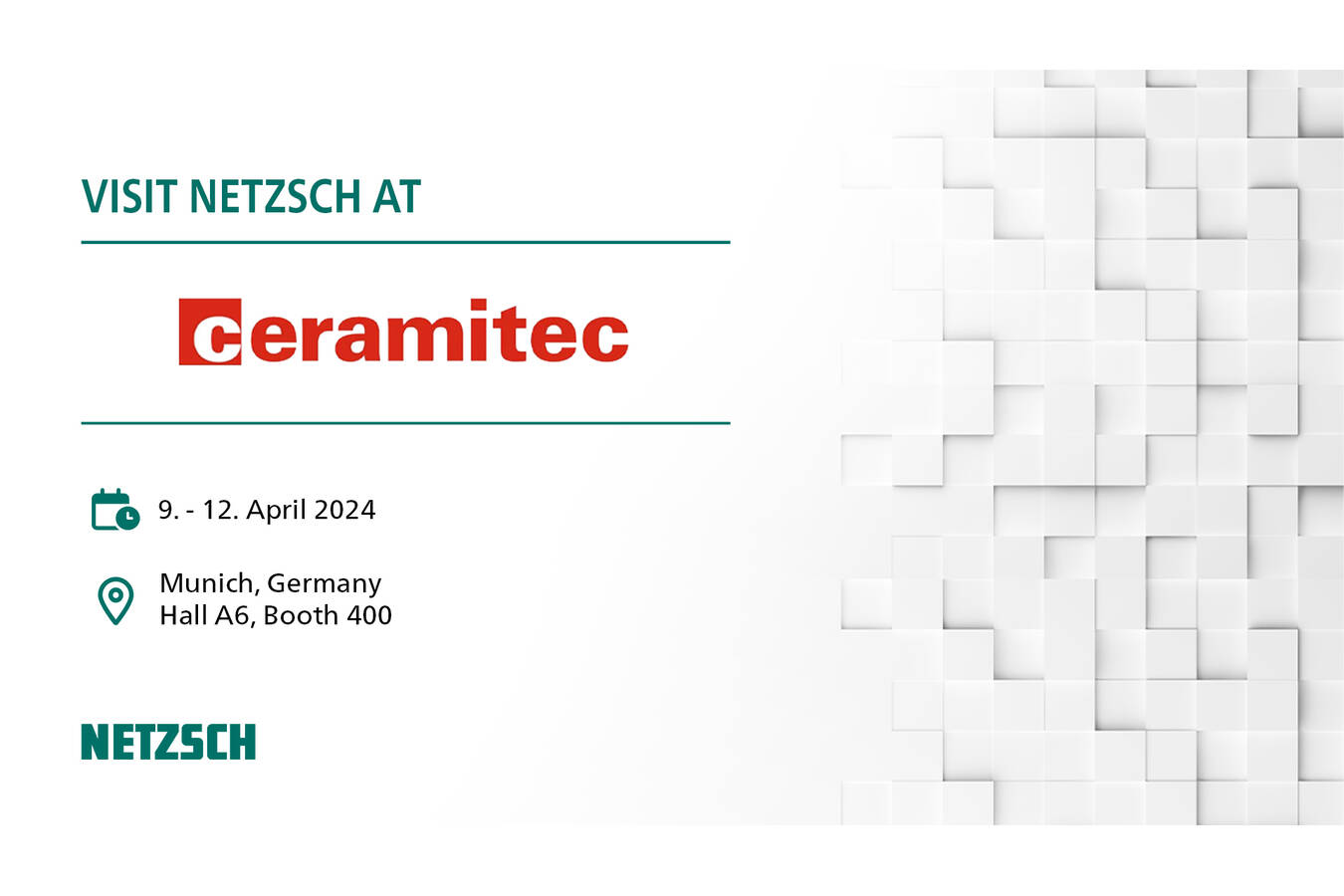 Mit NETZSCH Grenzen überwinden... 