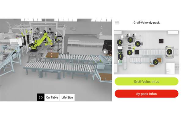 Die VeloVac-Full-Line für die Hosentasche: Immer dabei dank 3D und AR Mit der Vuframe-App können Sie die gesamte VeloVac-Absacklinie inklusive Vakuumpacker in beeindruckendem 3D und 360-Grad-Perspektive direkt auf Ihrem Smartphone oder Tablet erkunden. 