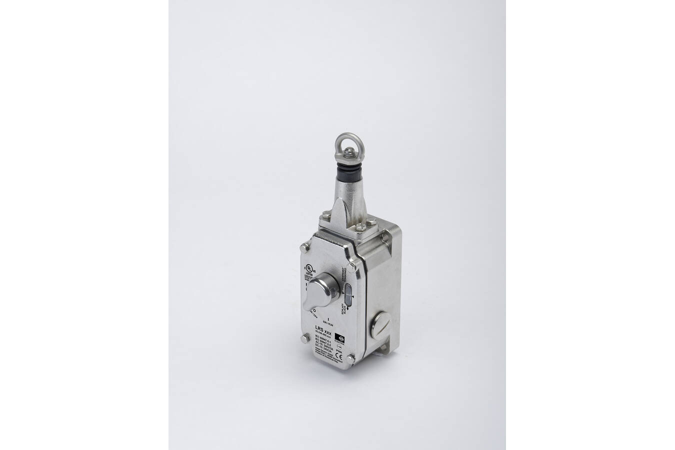 Der neue LRS 422 - Edelstahl Seilzugnotschalter  Der neue LRS 422 ist ein einseitiger Seilzugnotschalter für die Schüttgutindustrie und beeindruckt mit vielen Besonderheiten. 