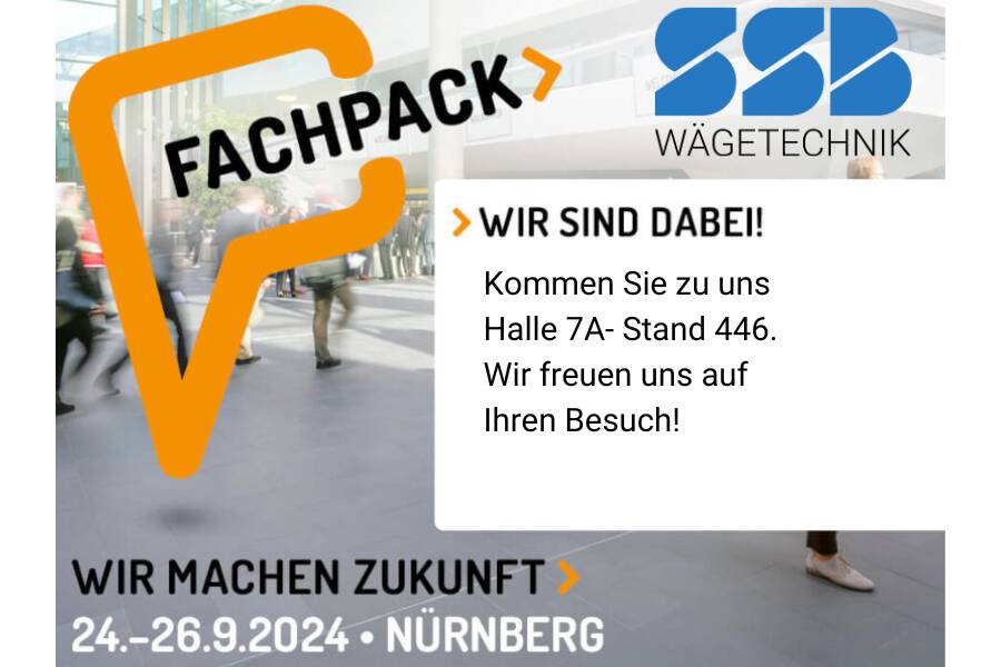 Wir sind Aussteller der Fachpack, weil wir Massen bewegen können SSB auf der Fachpack 2024 in Nürnberg