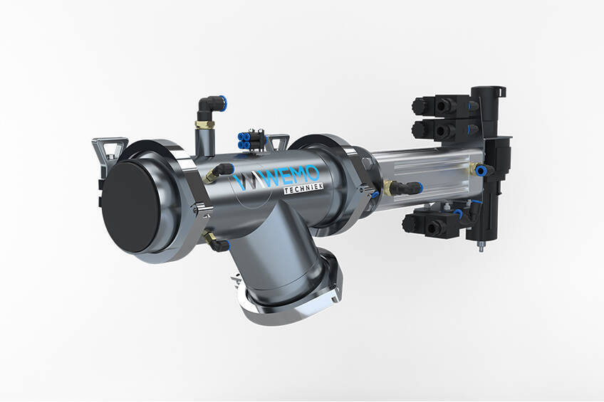 APH-Probenehmer für Pulver erfolgreich in der Lebensmittel- und Chemie Entwickelt für die automatische Probenahme von Pulvern in der Lebensmittel-, Tierfutter- und chemischen Industrie. Dank seines hygienischen Designs eignet er sich hervorragend für Anwendungen in der Lebensmittelindustrie. 
