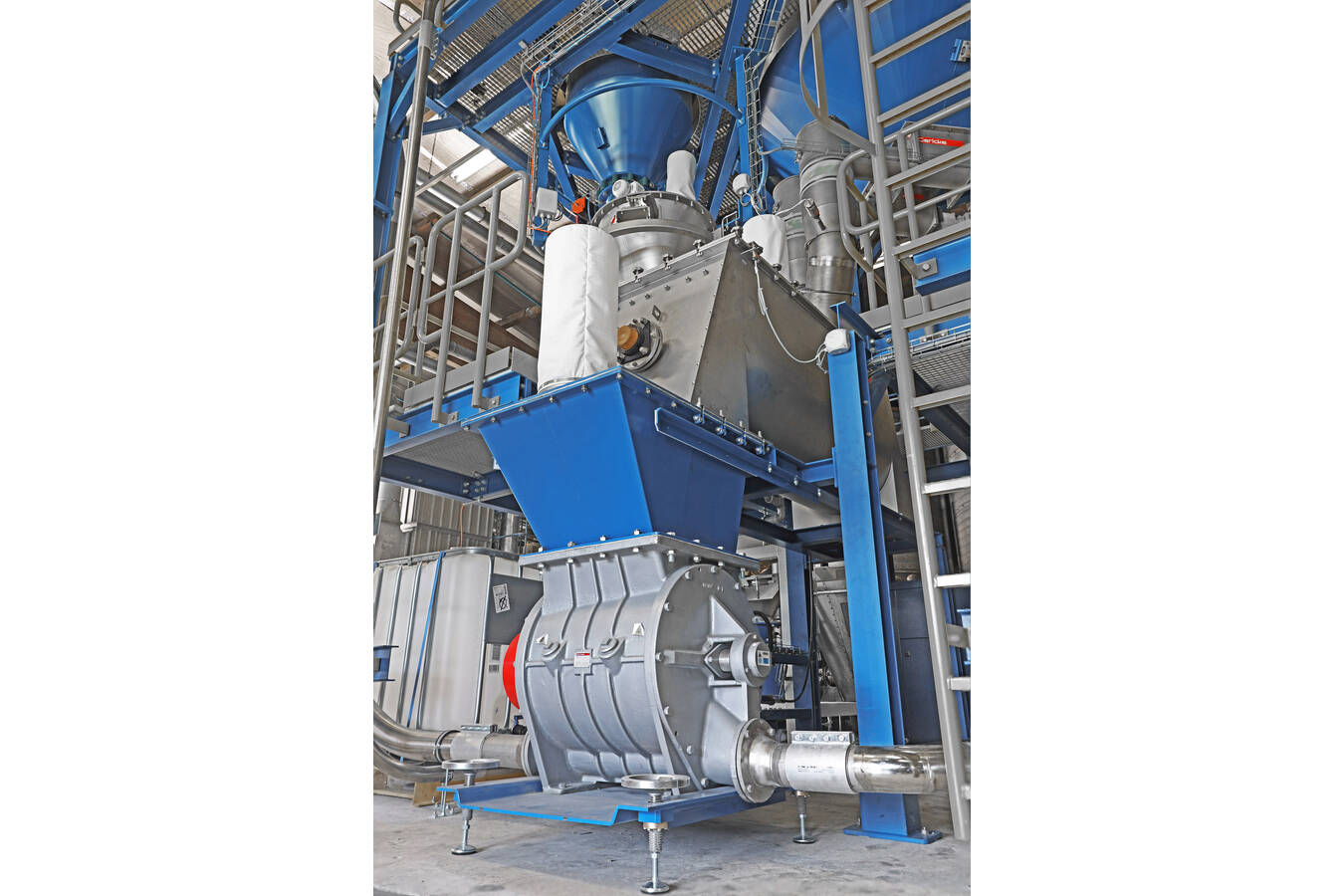 Zellenradschleusen für korrosive Umgebung und abrasive Produkte  