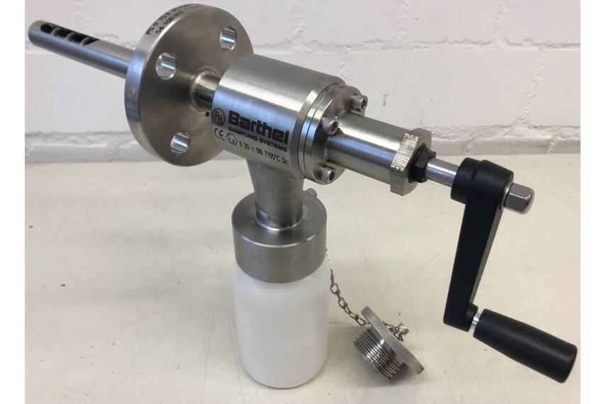 Schneckenprobenehmer mit ATEX-Zulassung 