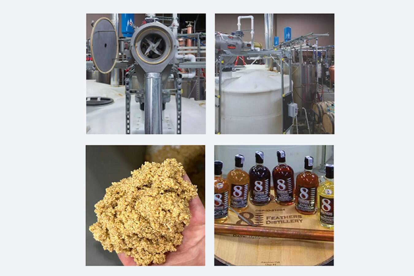 Brennerei senkt Abfallkosten durch entwässerndes Siebsystem 8 Feathers Distillery hat ihr Abfallmanagement durch den Einsatz einer Kason-Zentrifugalsiebmaschine optimiert. Wöchentlich werden 3.400 kg Schlempe verarbeitet, wodurch kommunale Aufschläge entfallen und Feststoffe als Viehfutter verwertet werden.