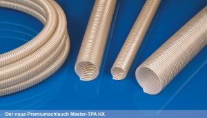 Neuer Premiumschlauch der Masterflex AG vereint viele Eigenschaften von TPE Neue Schlauchserie auf der Achema erstmalig präsentiert
