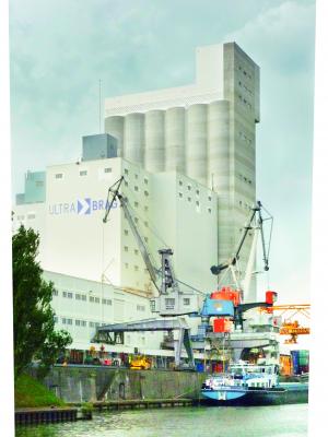 Turmbau zu Basel Getreidesilo