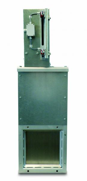 Neue Modularflachschieber von Stanelle Hochwertige Abschluss- und Dosierorgane für Silo- und Behälterausläufe