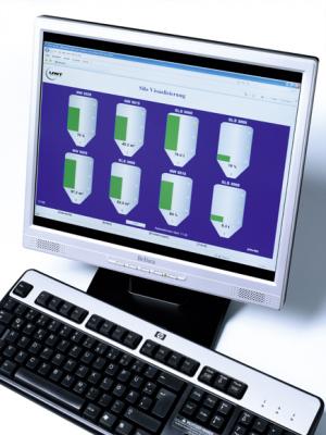 Füllstandvisualisierung auf Webservermodul mit Nivotec NT 3000 
