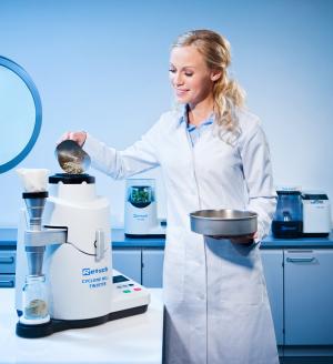 Neue Zyklonmühle für die Probenvorbereitung zur NIR Analytik 