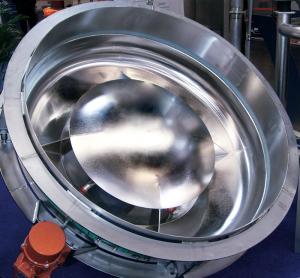 Vibrationsaustragsboden in Hygienic Design Vibrationsaustragsboden Typ EVK-Hygienic