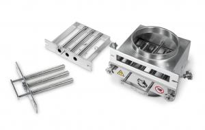 Magnet-Separator im Detail verbessert Hygienic Design für die Verpackungs- und Lebensmittel-Industrie