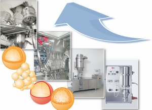 Von der Machbarkeitsstudie zur Produktionsanlage Herstellung von Granulaten und Pellets aus Pulvern und/oder feststoffhaltigen Flüssigkeiten