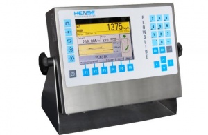 Neue Auswerte Elektronik für bewährte FlowSlide Schüttstrom  Farbgrafik Display und erhöhte Schutzart