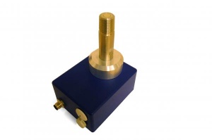 Neue Sensorgeneration zur Schüttstrom Messung Programmierbarer Mikrowellensensor mit Interface